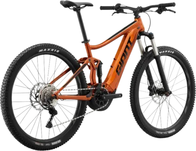 Bicicleta eléctrica de montaña Giant Stance E+ 2 utilizada en los tours de Ruta Vida en Mazamitla
